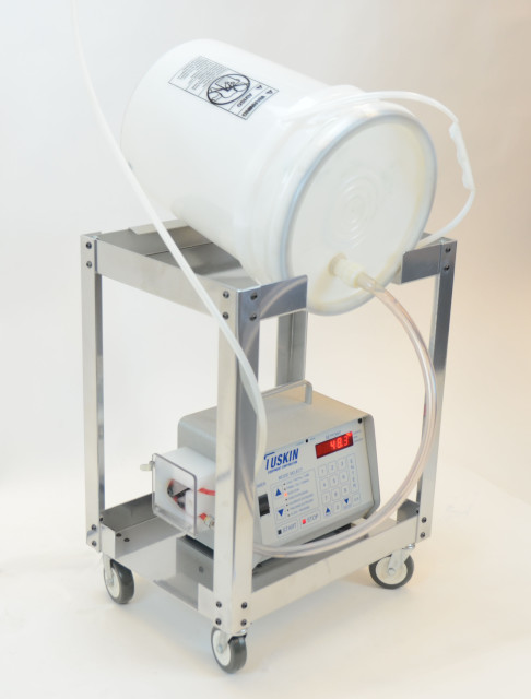 Liquid Color Pump Cart with Tuskin Peristaltic Pump